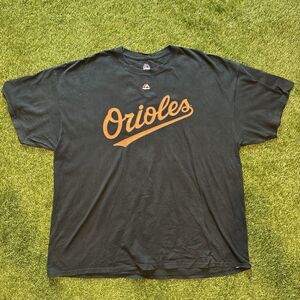 Baltimore Orioles Davis 19 T Shirt Men’s Size 2XL Black MLB Baseball Majestic